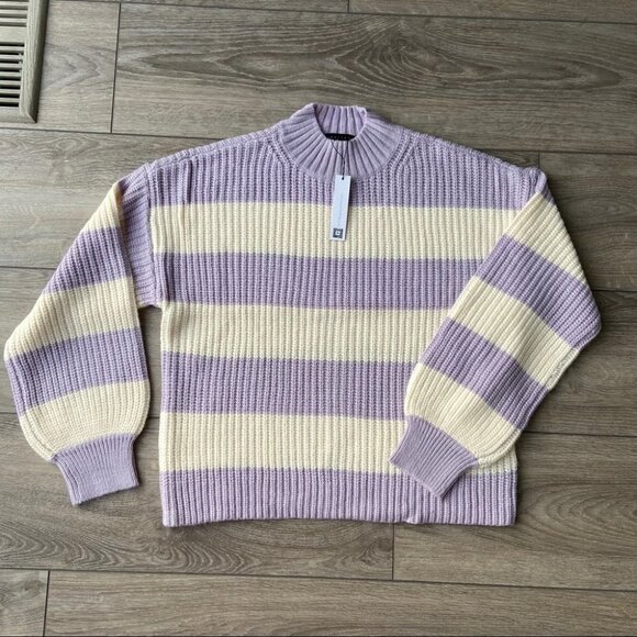 NWT Sanctuary Tooth Stripe Sweater - Picture 4 of 11
